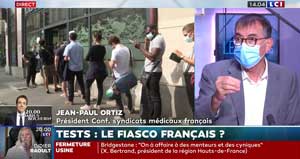 Tests : Le gouvernement a voulu faire du chiffre