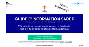 Guide pour la saisie des tests antigéniques