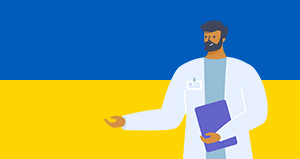 La CSMF solidaire des soignants ukrainiens